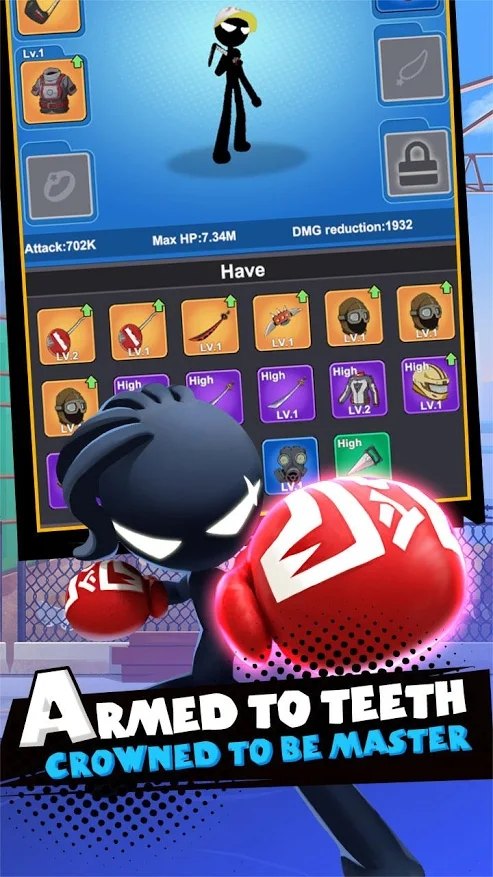 火柴人街头大战的冲突 v1.0.16