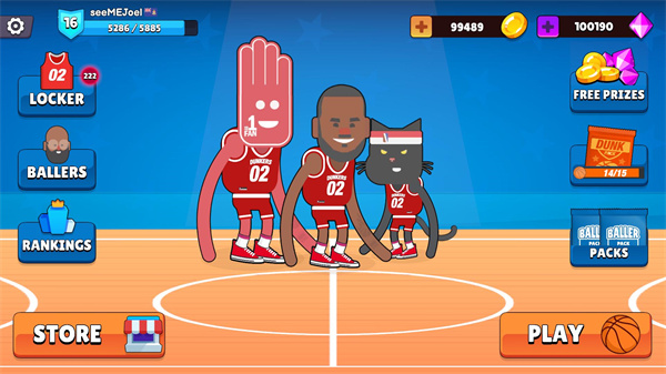 蠢萌扣篮2最新版(Dunkers2) v4.9