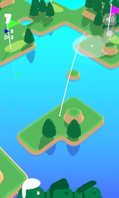 咖啡高尔夫游戏