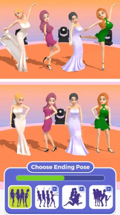 抖音T台姐妹小游戏官方版(T Stage Sisters)图片1