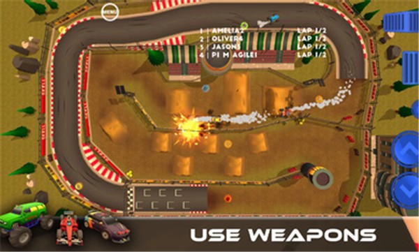 双人迷你遥控赛车手机版  v1.7