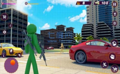 火柴人城市英雄破解版 1.2