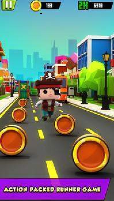 地铁小子跑酷vs汽笛人 v14.5