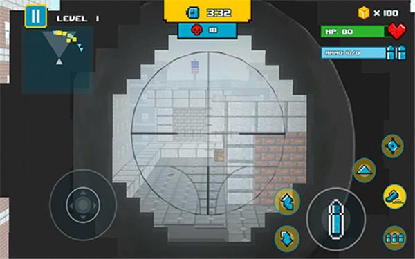 美国方块狙击手生存  v1.70