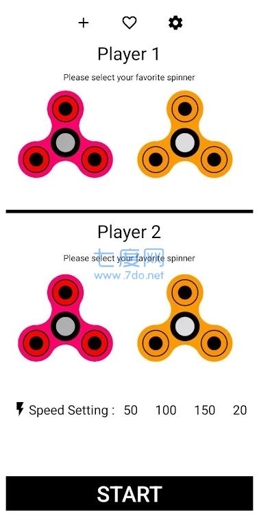 旋转挑战模拟spinner challenge