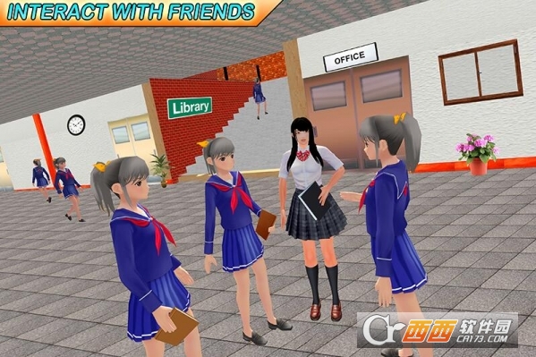 High School Life: Girl Simulator(高中乐趣虚拟女孩) v1.0 安卓版