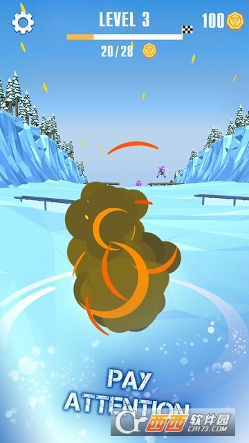 雪地摩托比赛(Flippy Snowmobile Race) v1.0 安卓版