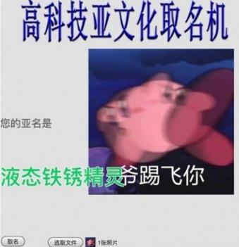 高科技亚文化取名机 v2.0.5