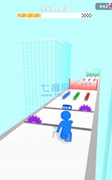 弹簧腿跑者游戏