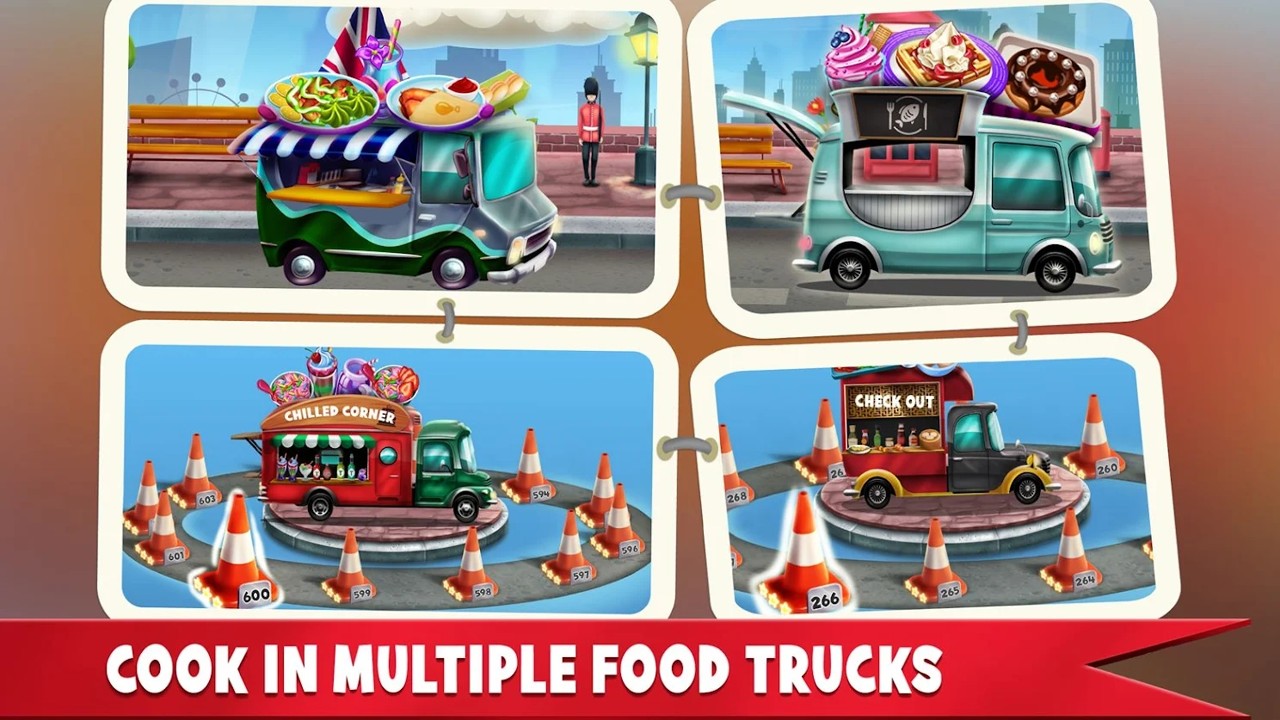 食品卡车帝国游戏中文版（Food Truck Empire Cooking Game）  v4.5.3