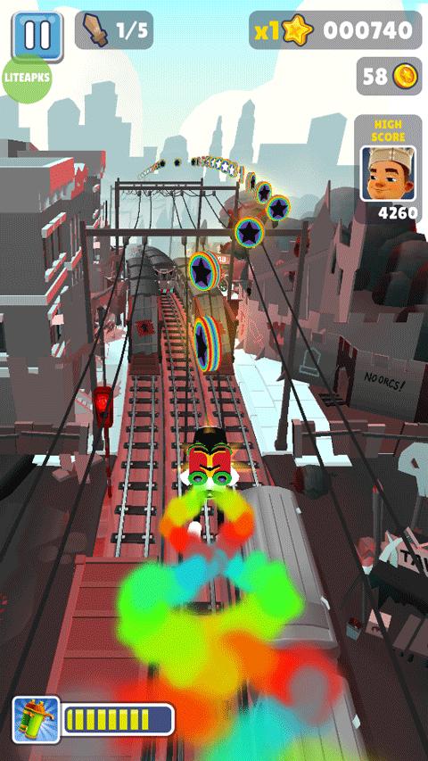 地铁跑酷zbc暗红幻想节 v1.0