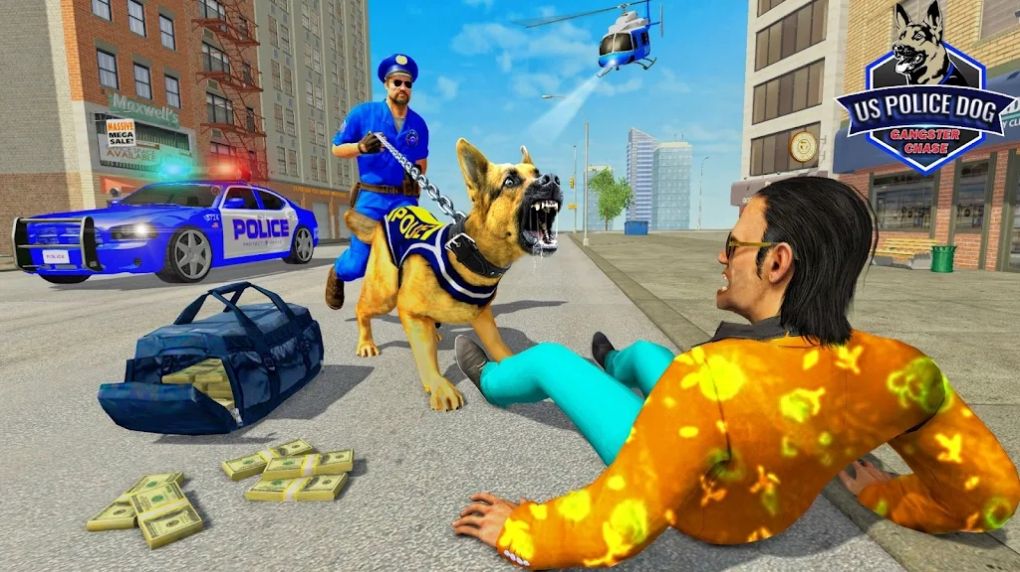 美国警犬追捕罪犯游戏官方安卓版（Police Dog Gangster Chase Game）  v3.5.1
