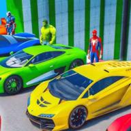蜘蛛英雄交通赛车spider herotrafficcarrace3d