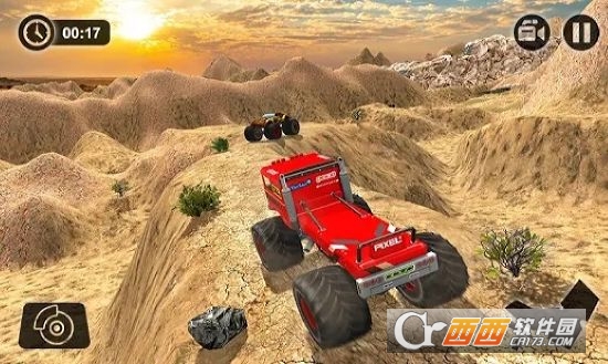 Uphill Offroad Monster Truck Driving Trials 2019(越野怪物卡车驾驶2019)截图3