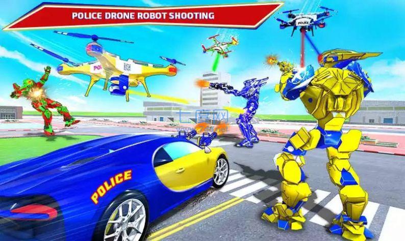 警车机器人汽车 v1.0