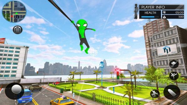 侠客绳索蜘蛛侠最新版免费金币免费钻石图片1