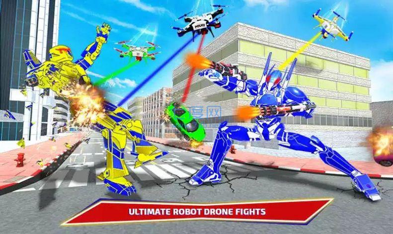 警车机器人汽车 v1.0