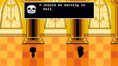 传说之下Sans vs Frisk