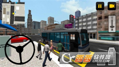 公交车驾驶城市手游