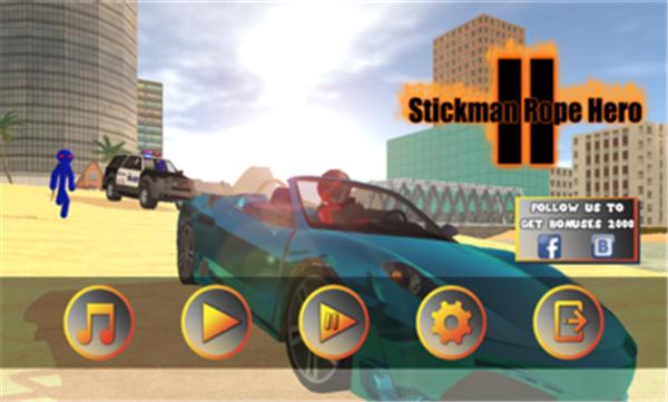 火柴人绳索英雄2中文完整版