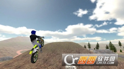 单机山地摩托竞速手游