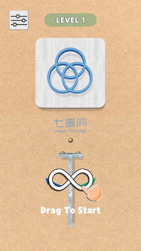圈出沙子游戏