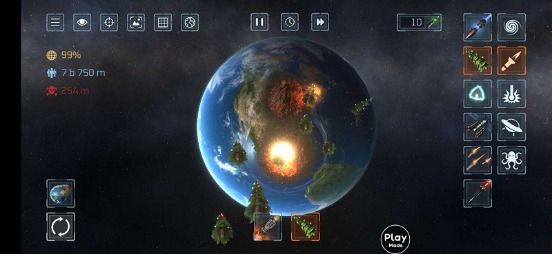星球毁灭模拟器内置菜单版 v2.1.1