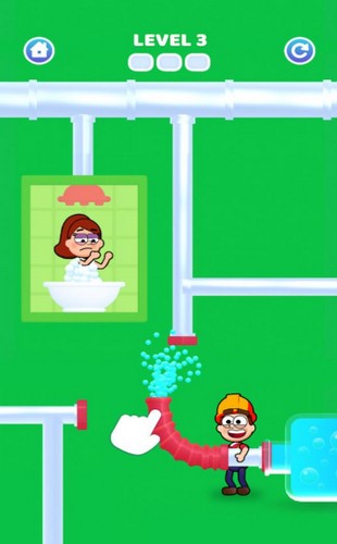 浴室水管工游戏