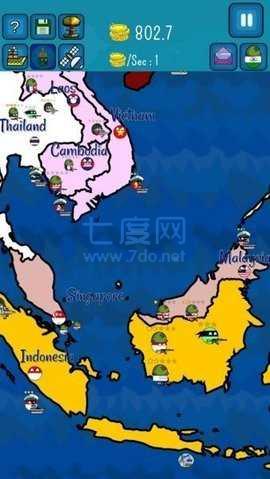 世界征服者波兰球破解版无限金币