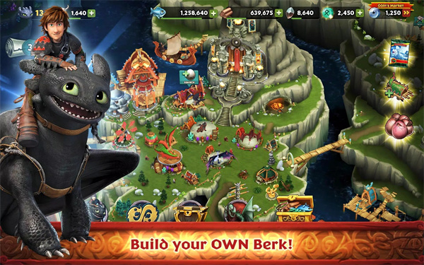 驯龙高手博克岛的崛起最新版2023(Rise of Berk) v1.79.4