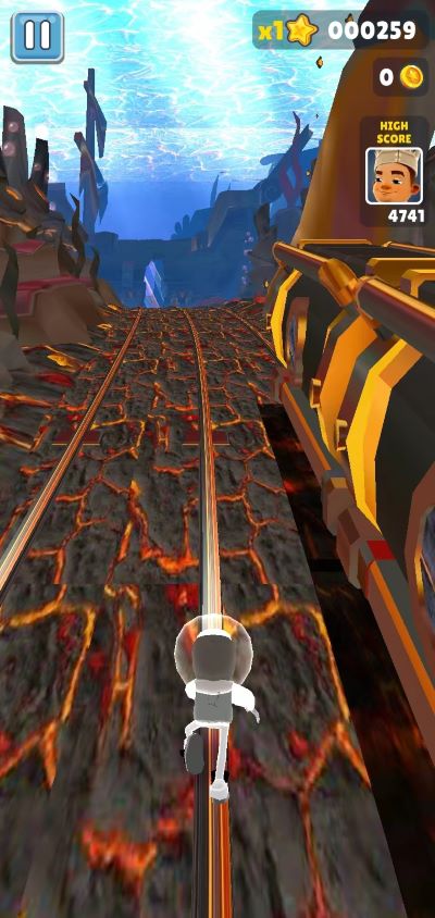 地铁跑酷海底熔岩版 vAurora