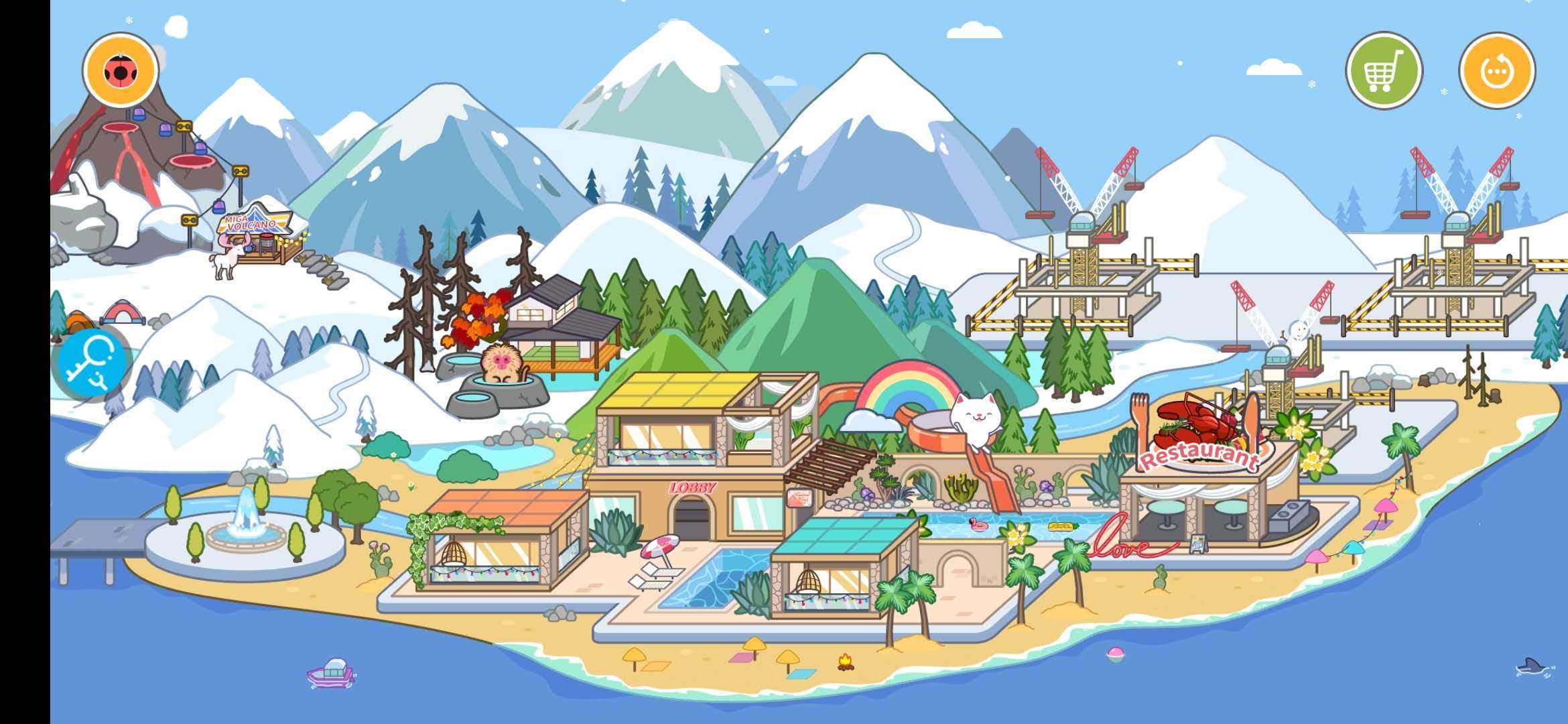 米加小镇世界新区域 v1.26