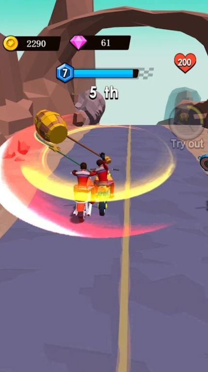 疯狂摩托对决3D v1.0