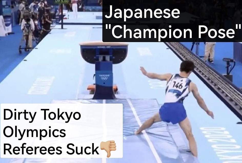 2021桥本大辉跳马出界表情包图片 v1.0