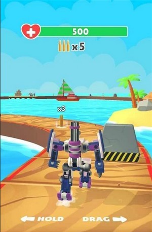 机器人跑酷射击 v0.0.4