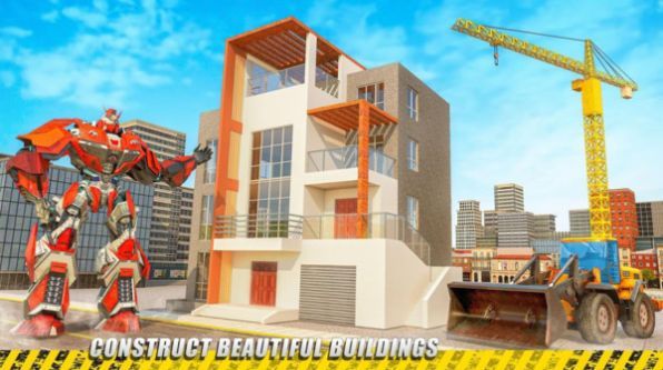 变形机器人挖掘机模拟器游戏手机版图片1