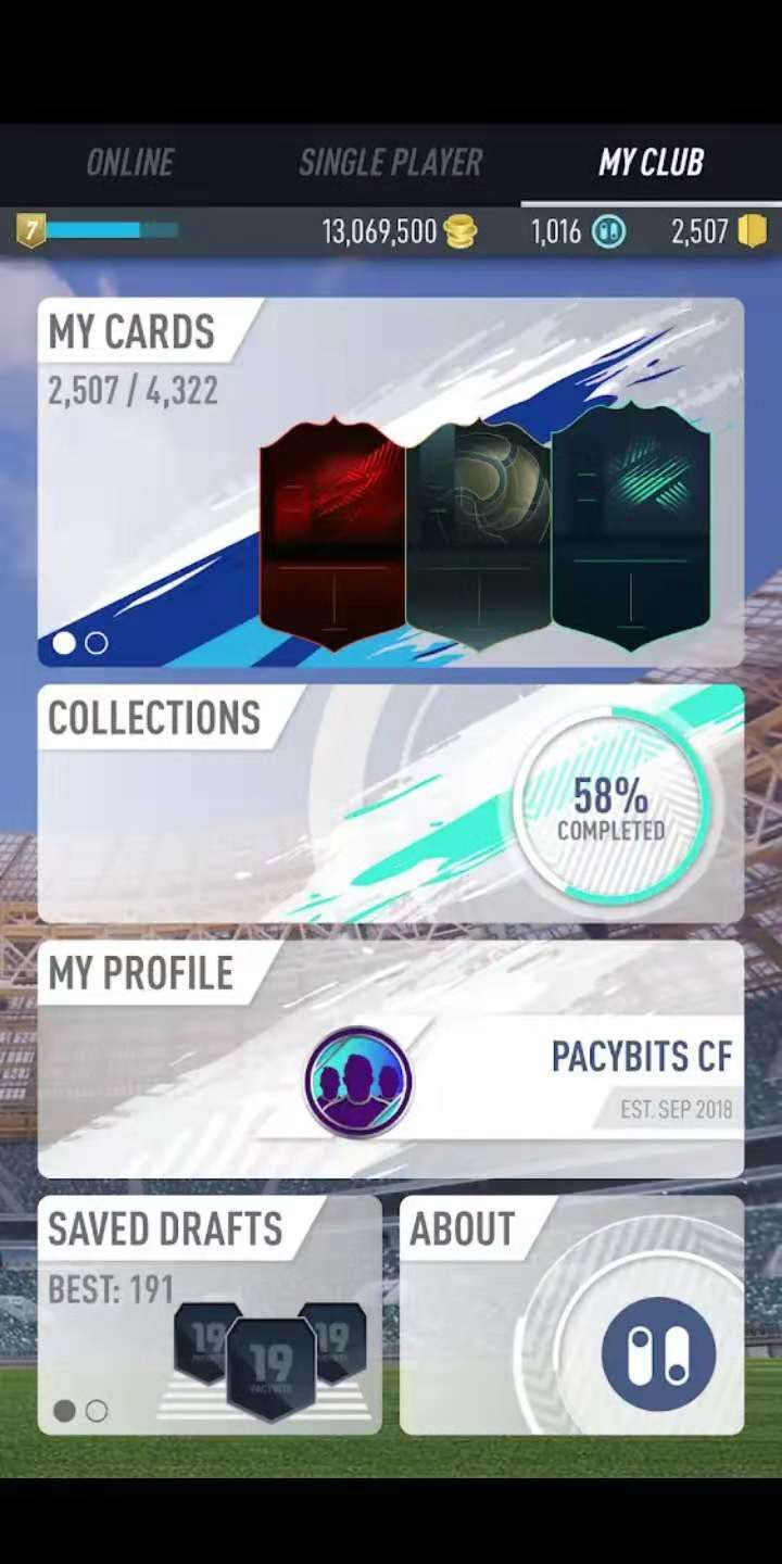FUT 19 DRAFT模拟器游戏中文版下载安卓版  v4.1.1
