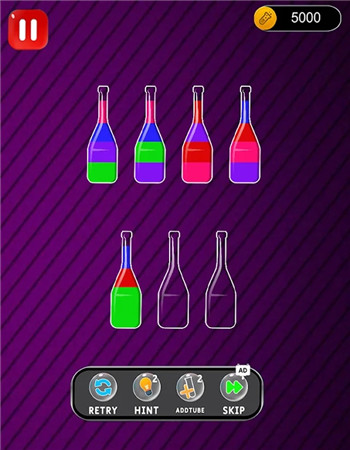 将水分类颜色拼图WaterSortColorPuzzle Game