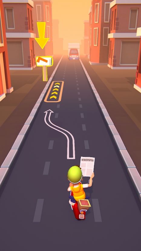 纸童赛跑游戏中文版（Paper Boy Race）  v4.1.2