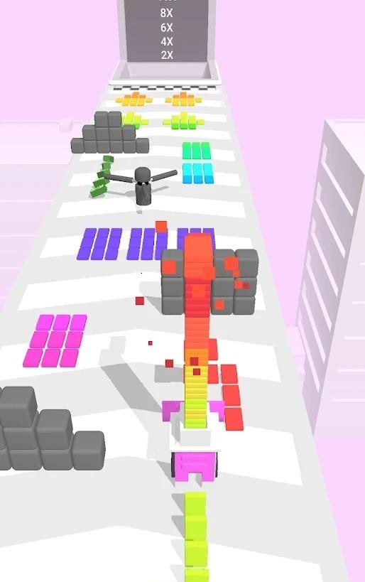 多米诺堆叠跑游戏官方安卓版(Domino Run)