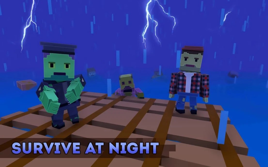 僵尸筏3D游戏中文版(Zombie Raft)  v4.5.3
