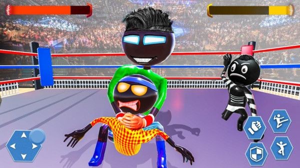 火柴人摔跤模拟游戏  v1.2