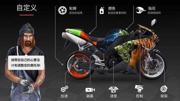飙速摩托车  v1.0