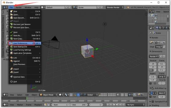 blender v2.0.5