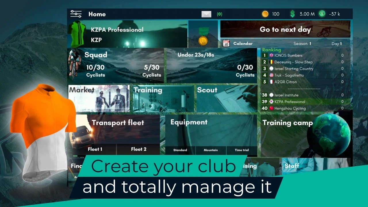真实自行车队经理3 v3