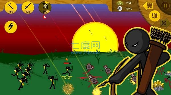 火柴人战争999999钻999999金币破解版 v2022.1.9