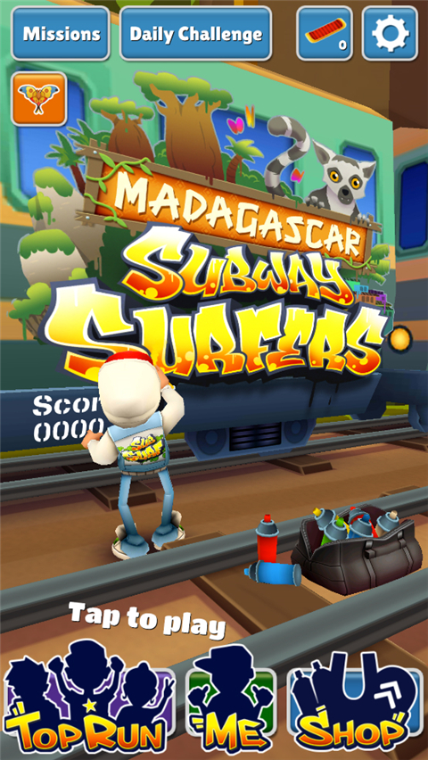 地铁跑酷马达加斯加国际服 v1.53.0