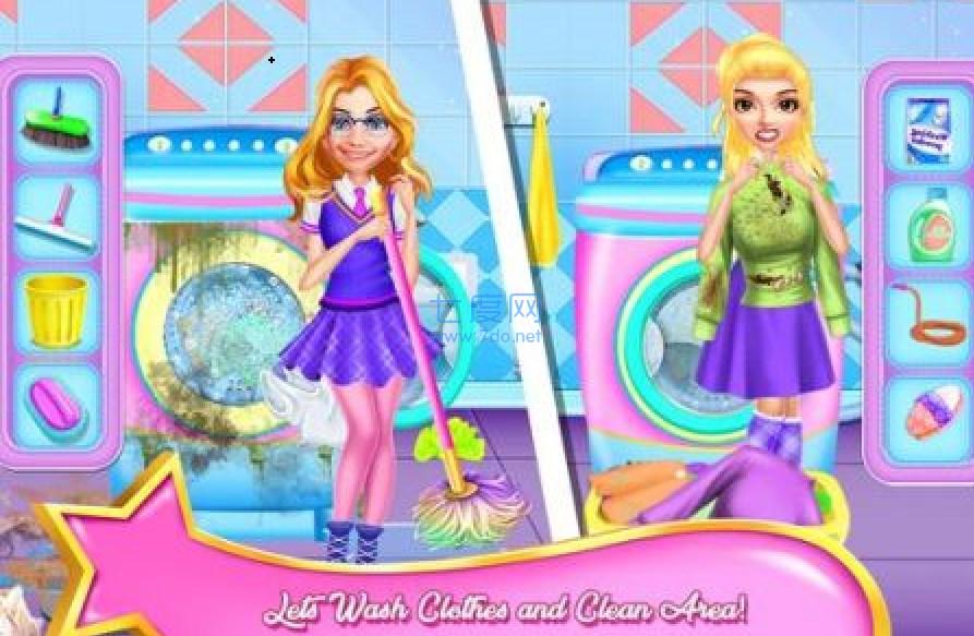 学校女生家庭清洁 1.0