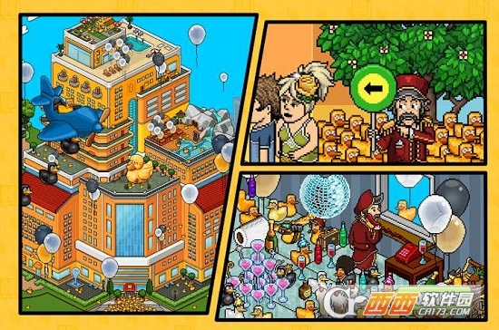 哈宝在线虚拟生活社区Habbo Clicker游戏