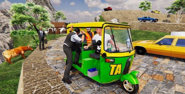 驾驶人力车游戏截图1